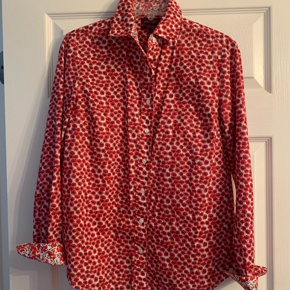 Lord & Taylor x Liberty Button Up Blouse